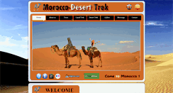 Desktop Screenshot of morocco-deserttrek.com
